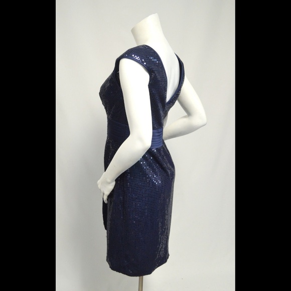 Alfred Angelo Signature SEQUIN Cocktail Dress NEW - Picture 7 of 8